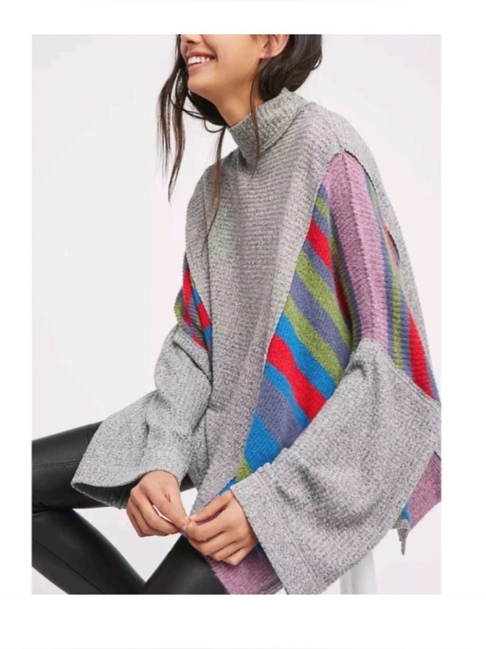 We The Free Susie Swit Pullover Sweater Size Medium